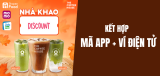 Cách kết hợp mã giảm giá của App TCH với ưu đãi từ các ví điện tử